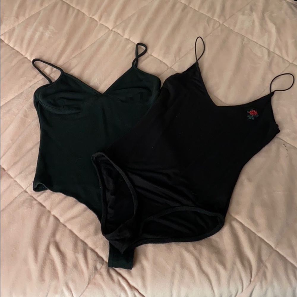 2 Brandy/LA hearts bodysuits